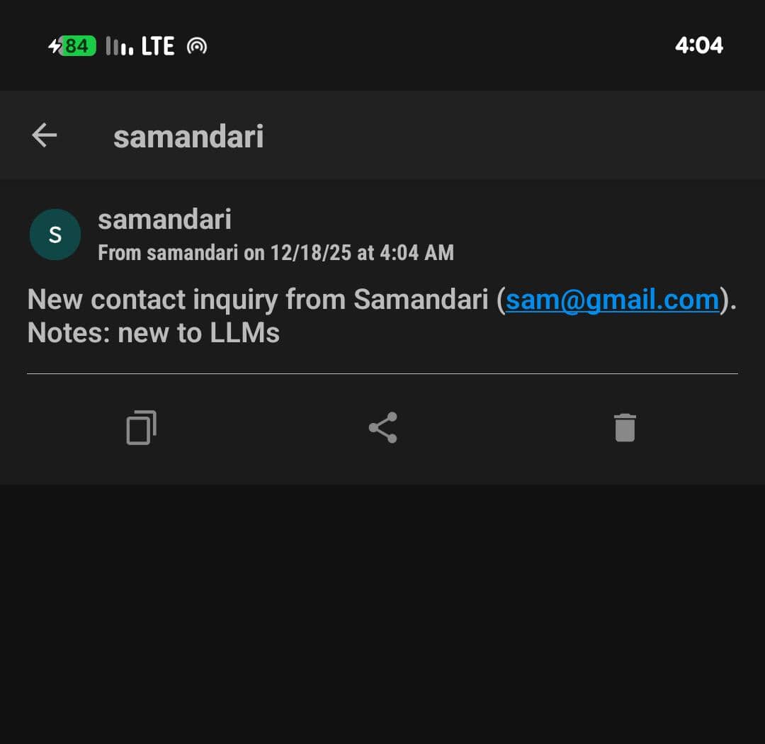 Personal AI Clone Interface